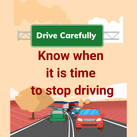 Know when it's time to stop driving